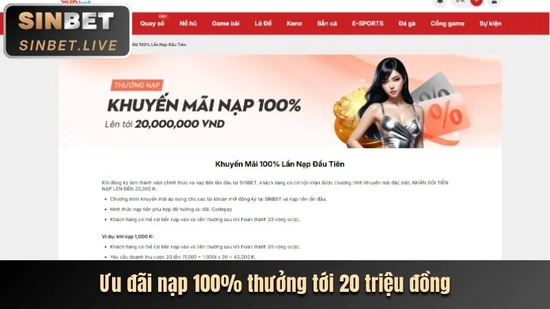 Ưu đãi hoàn trả cược tại Casino Venus